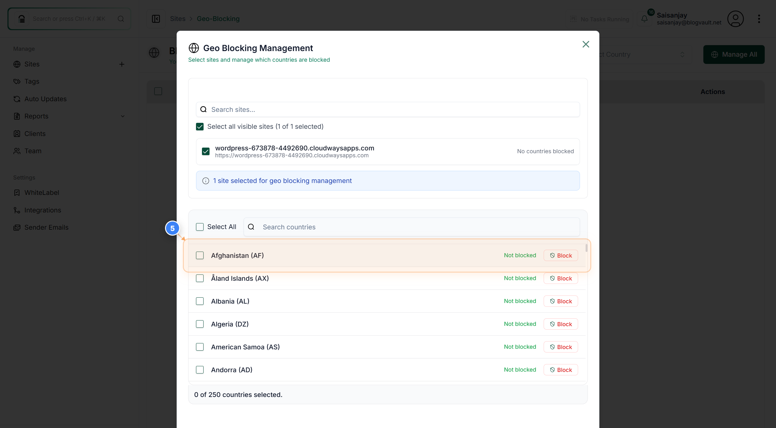 Step 5 screenshot