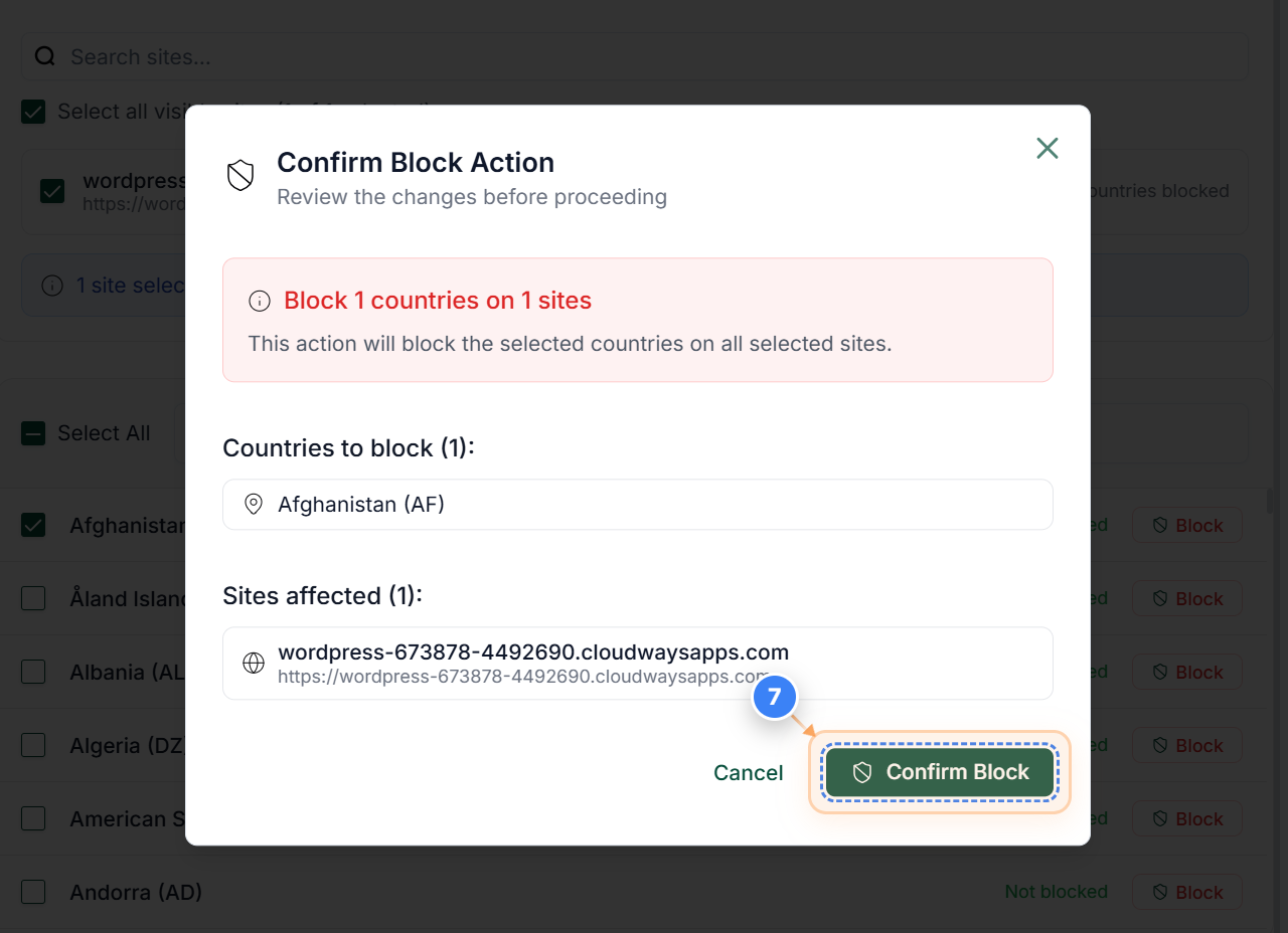 Step 7 screenshot