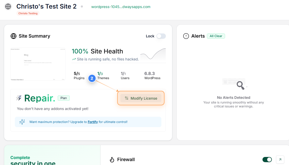 Step 2 screenshot