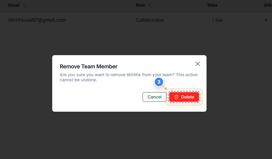 Step 3 screenshot