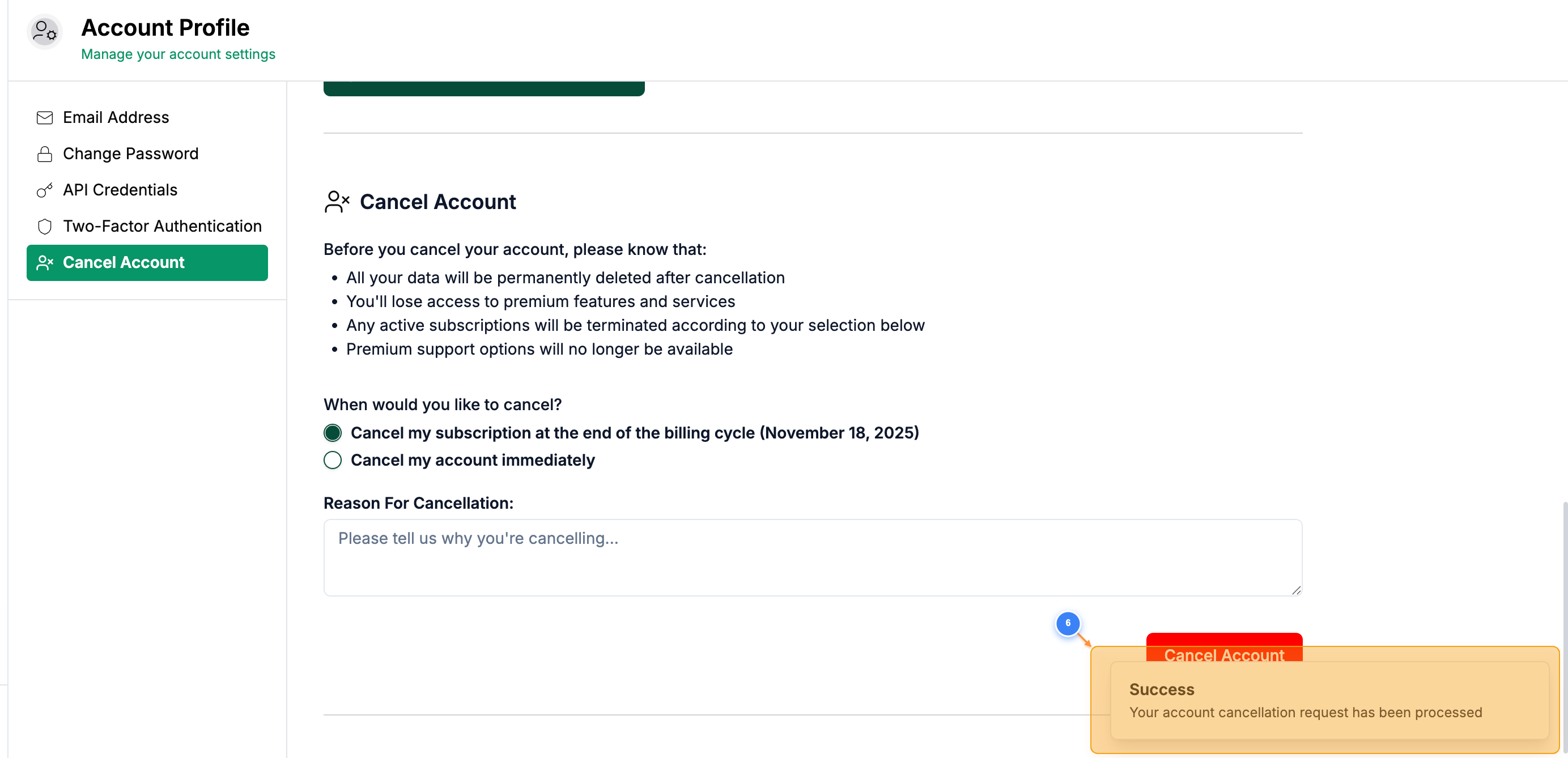 Step 6 screenshot