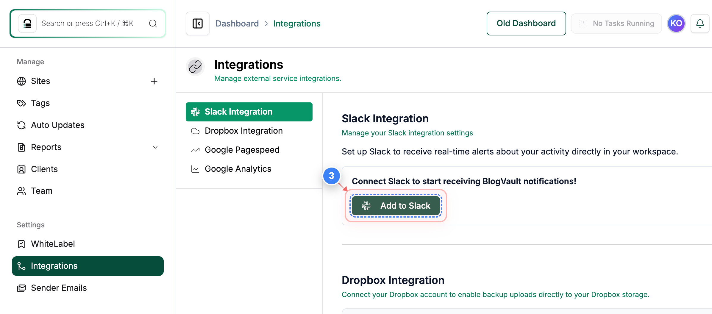 Step 3 screenshot