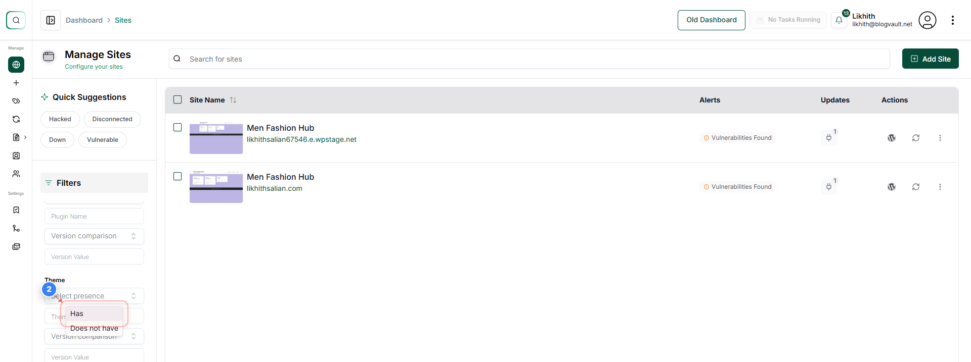 Step 2 screenshot