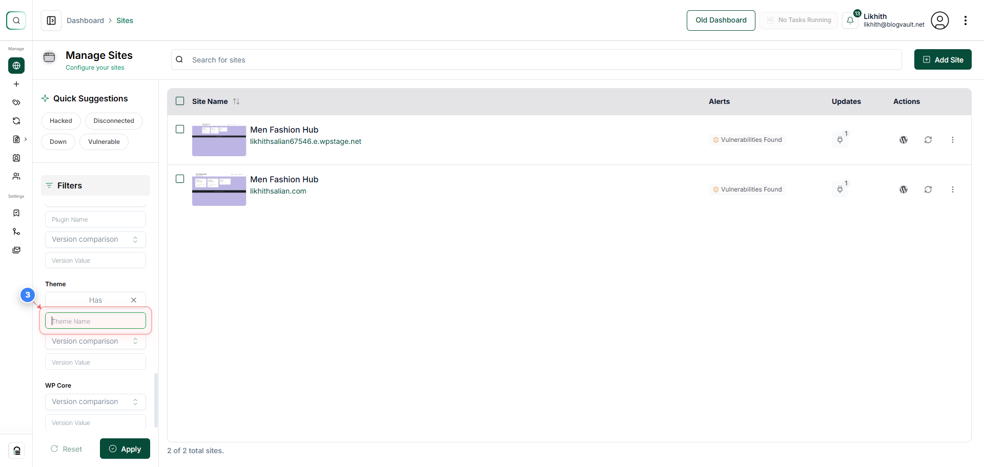 Step 3 screenshot
