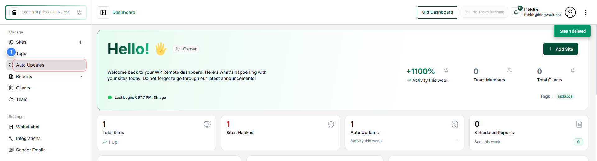 Step 1 screenshot