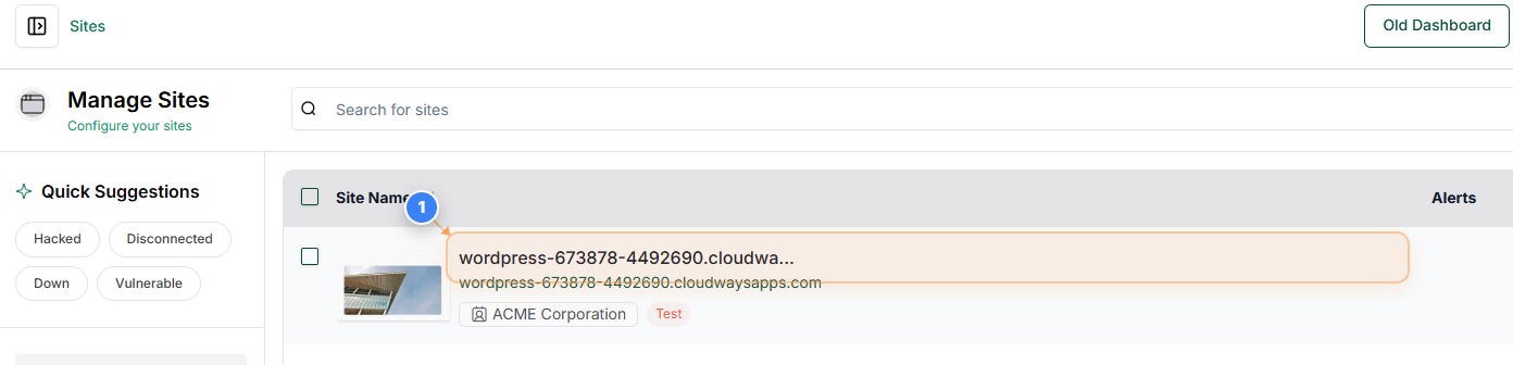 Step 1 screenshot