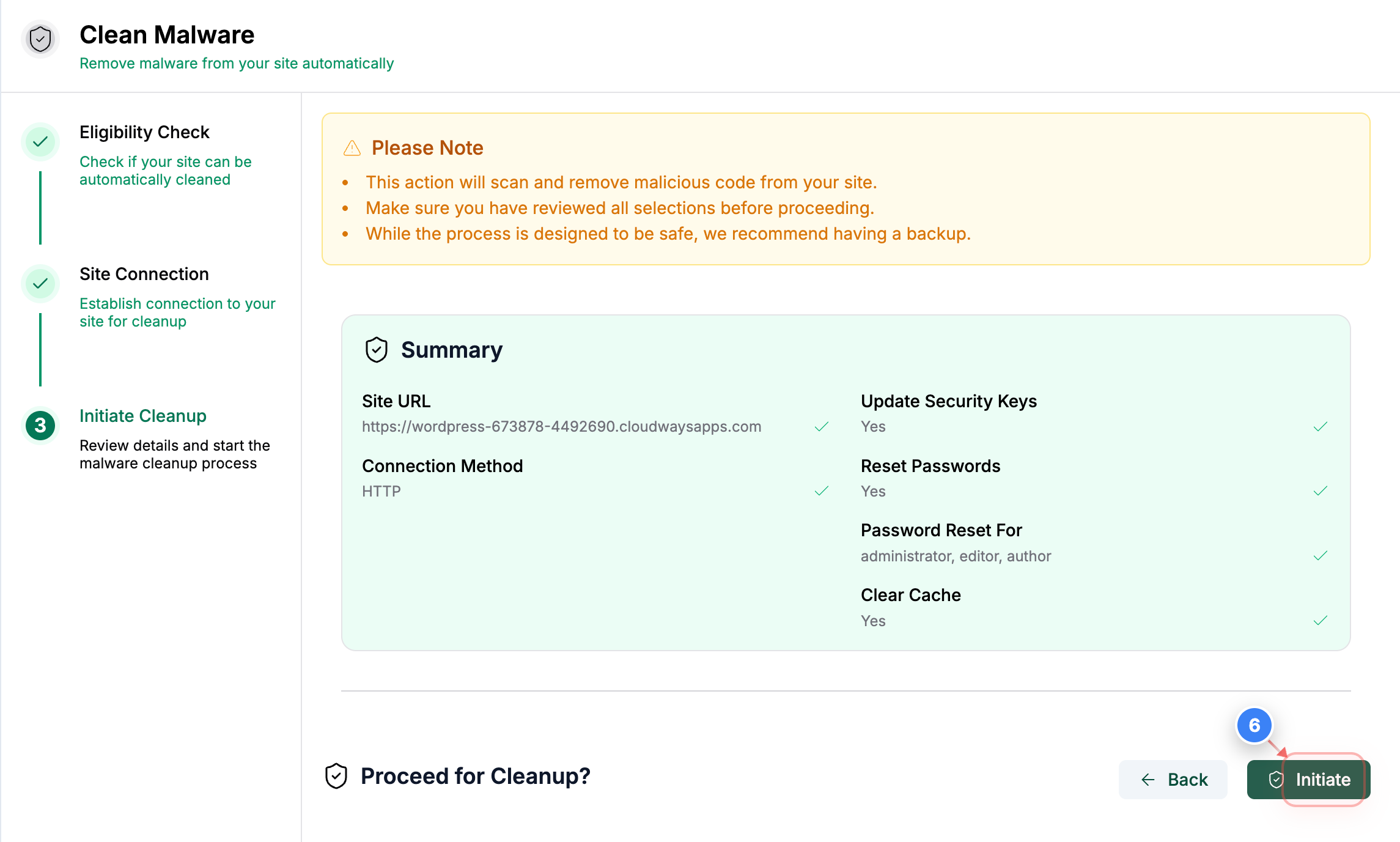 Step 5 screenshot