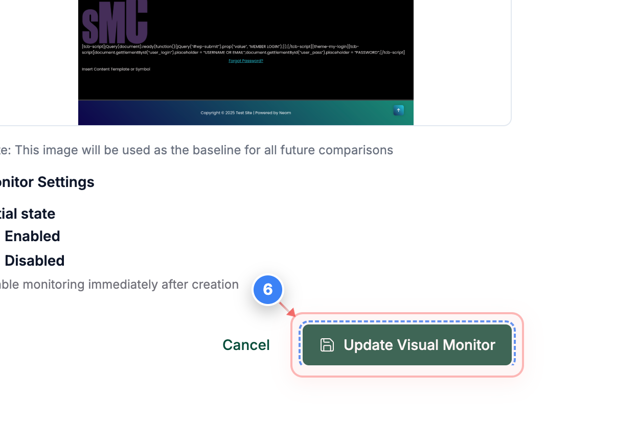 Step 6 screenshot