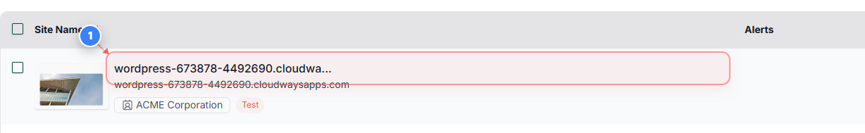 Step 1 screenshot