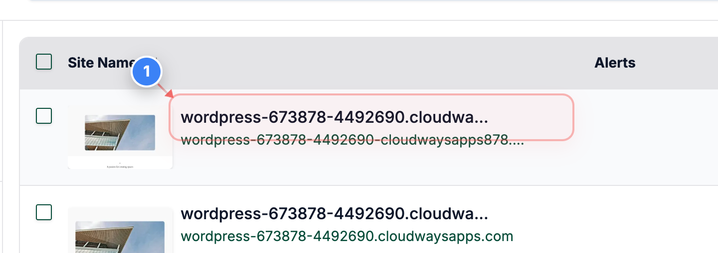 Step 1 screenshot