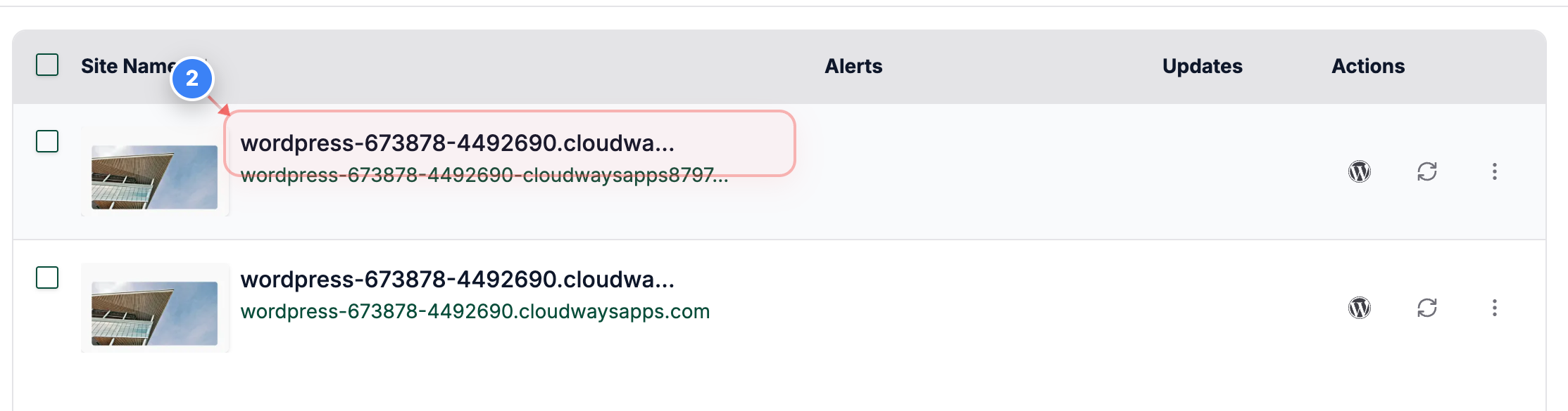 Step 2 screenshot
